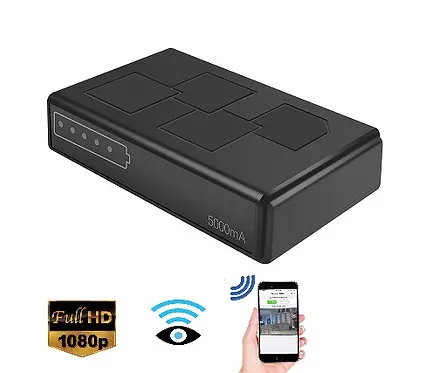 Powerbank Spion Wlan Kamera mit Nachtsicht