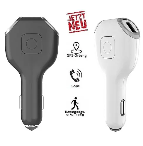 3G Gps Tracker - Live Ortung + Handyladegerät für alle Fahrzeuge