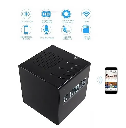 Spion Kamera Uhr mit Bluetooth und Nachtsichtfunktion