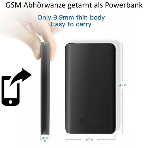 Abhörgerät Flach