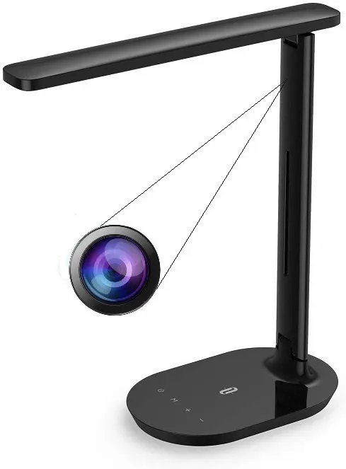 Versteckte Spionage Wlan Kamera Led Lampe / Tischlampe