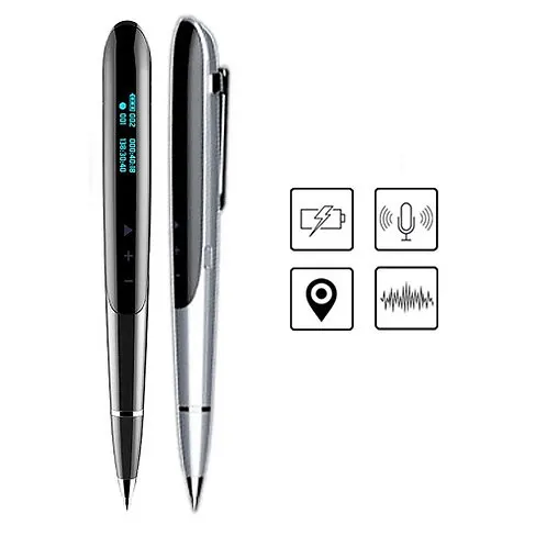 Digitaler Voice-Recorder-Kugelschreiber mit Geräuscherkennung
