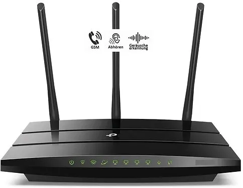 Neu ! Gsm Abhörgerät Wlan Router - Weltweit sehr diskret Abhören